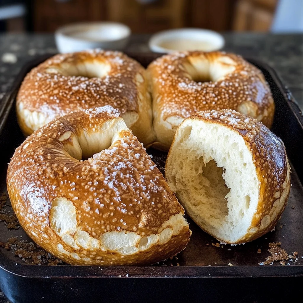 Pretzel Bread Bowls