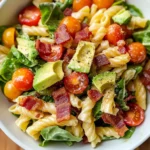 Quick Gluten Free Dairy Free BLT Pasta Salad