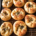 Rosemary Garlic Focaccia Muffins