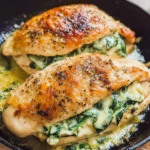 Spinach Stuffed Chicken Breasts
