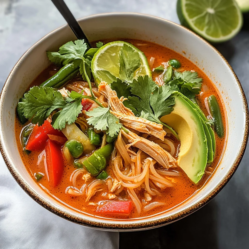Thai Chicken Noodle Soup