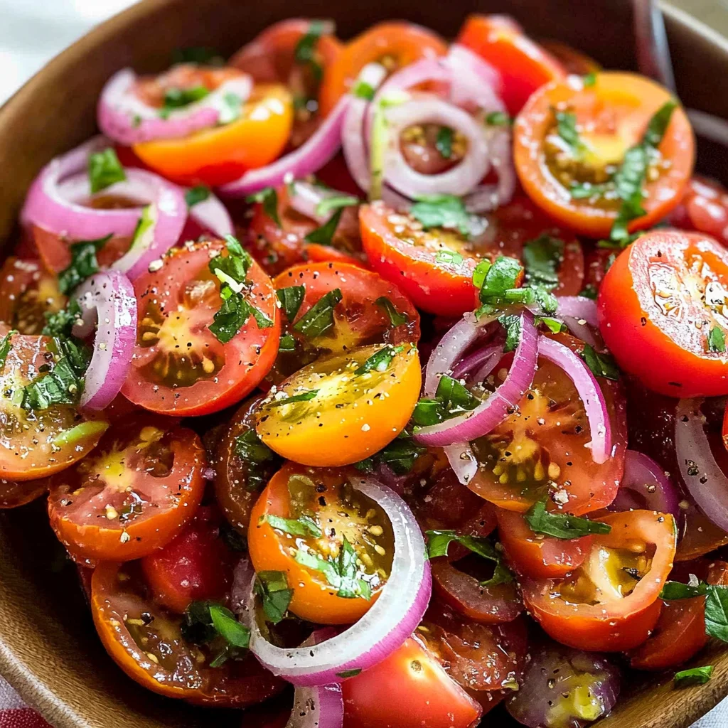 The Best Summer Cherry Tomato Salad Recipe