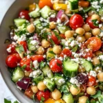 10-Minute Mediterranean Chickpea Salad