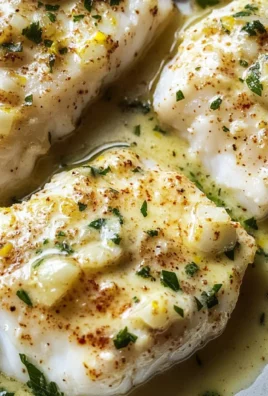 Baked Cod in Coconut Lemon Cream Sauce