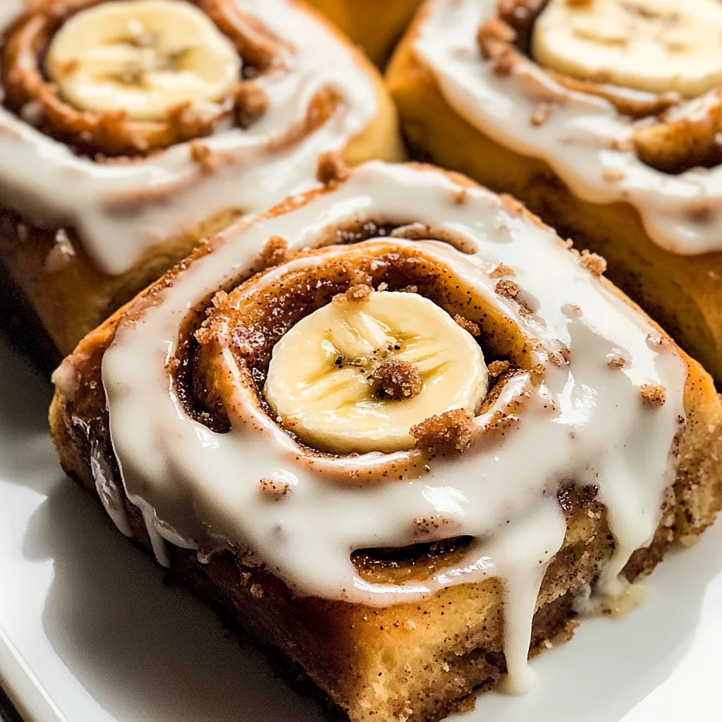 Banana Cinnamon Rolls