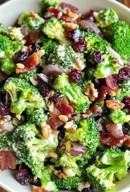 Best Broccoli Salad Recipe (No Mayo!)