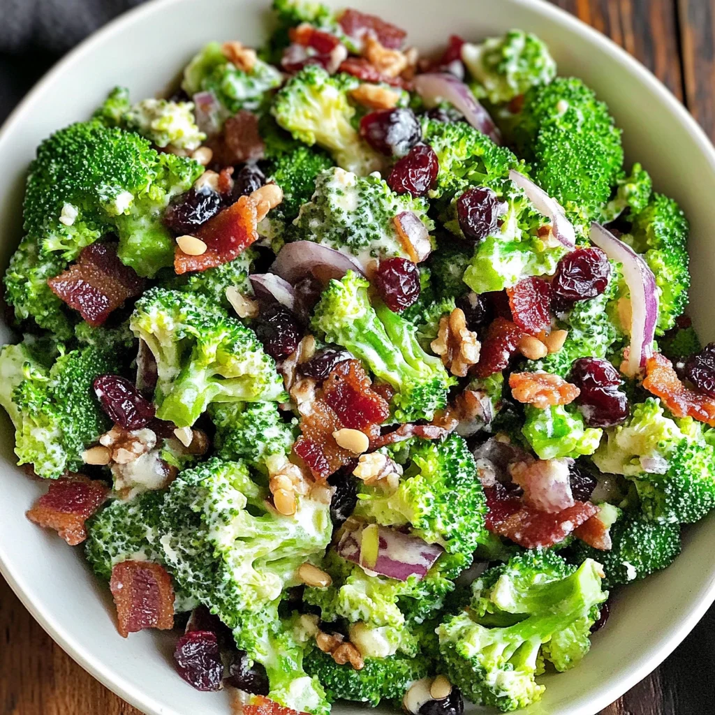 Best Broccoli Salad Recipe (No Mayo!)