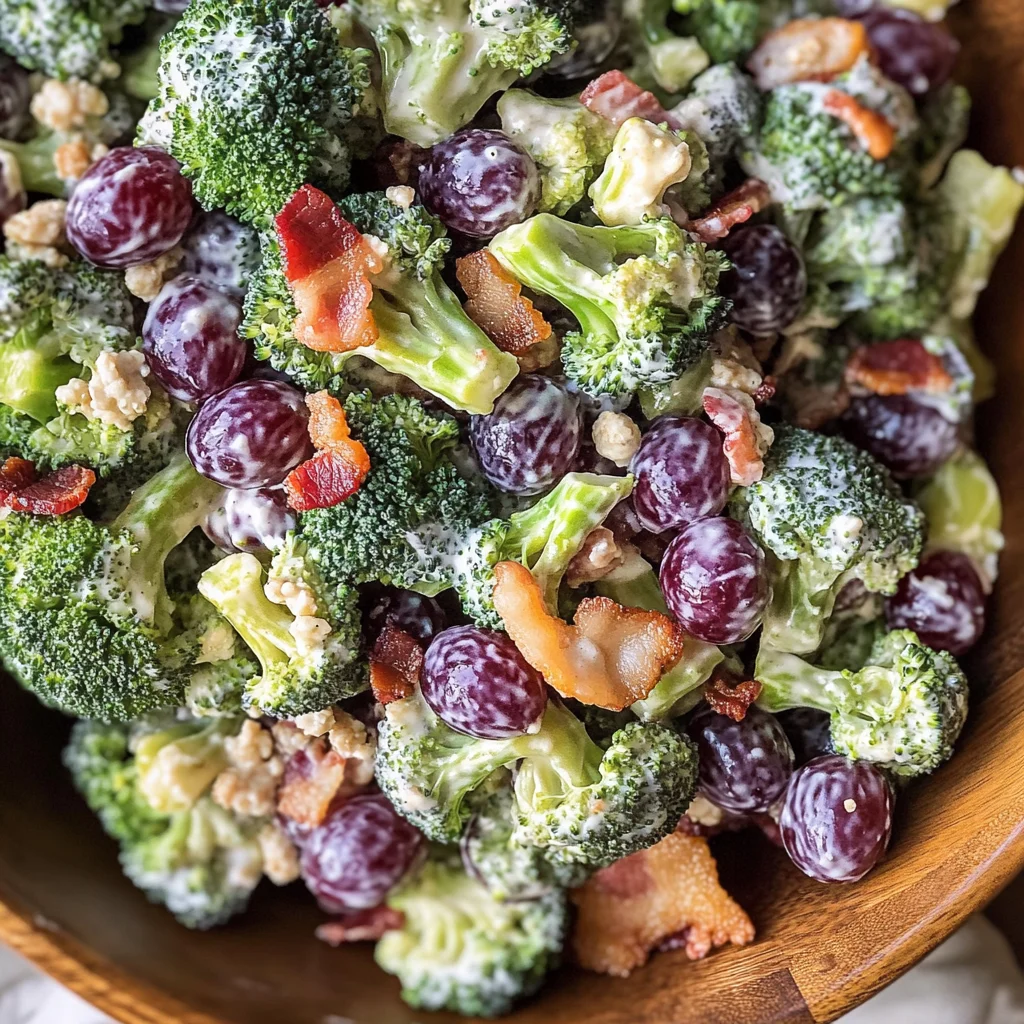 Broccoli Salad With Grapes (Gluten & Dairy-Free)