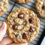 Brown Butter Oatmeal Chocolate Chip Cookies (Extra Chewy)
