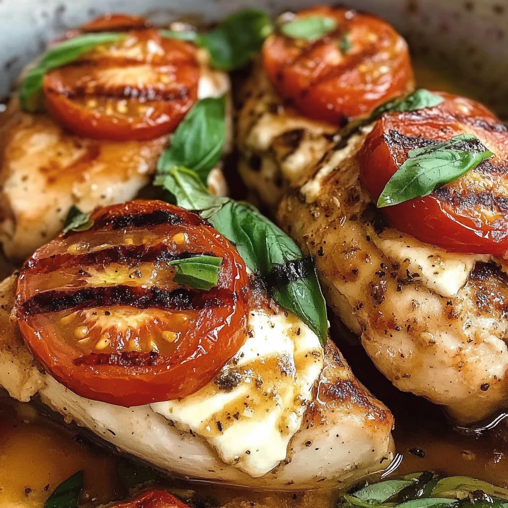 Caprese Stuffed Chicken