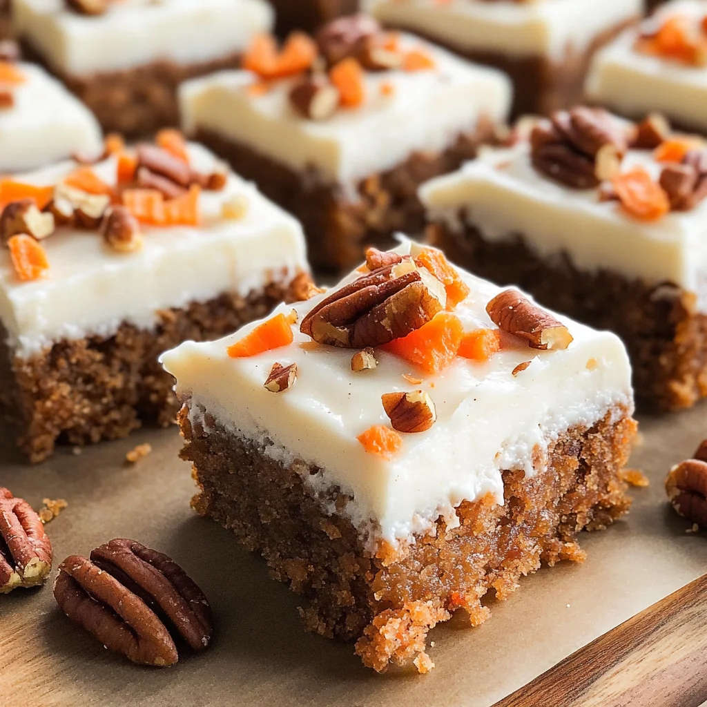 Carrot Cake Bars