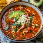 Chicken Tomato Rice Soup