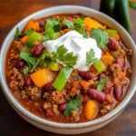 Chorizo Poblano Chili