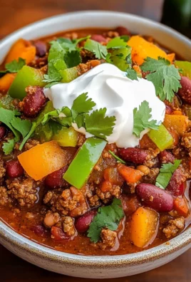 Chorizo Poblano Chili