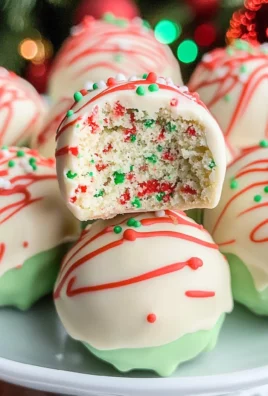 Christmas Tree Cake Truffles with Little Debbies cakes