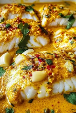 Coconut Curry Baked Cod