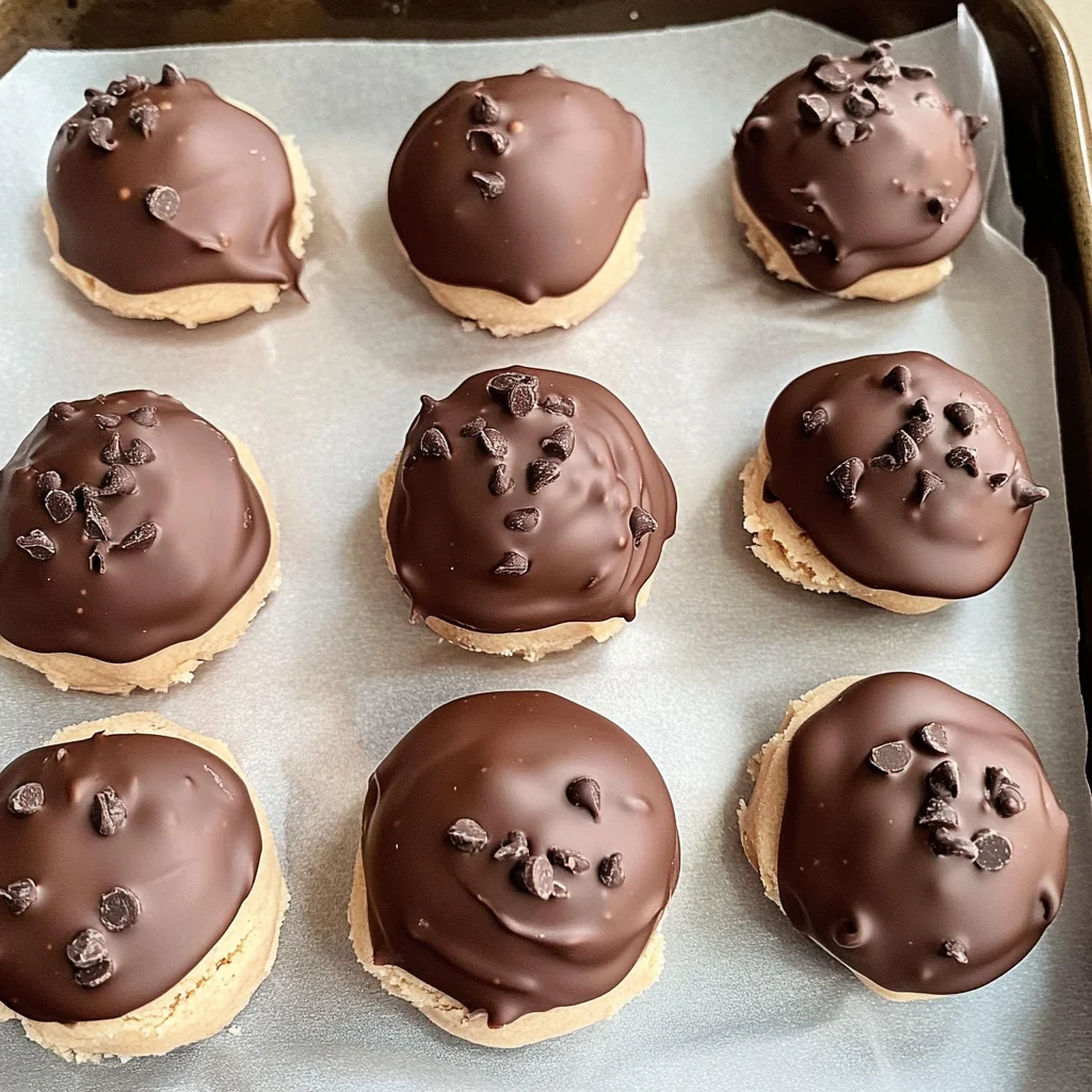 Cookie Dough Frozen Yogurt Bites