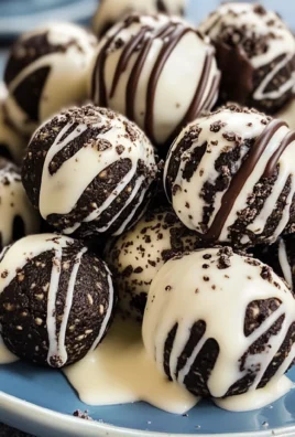 Cookies and Cream Oreo Protein Balls