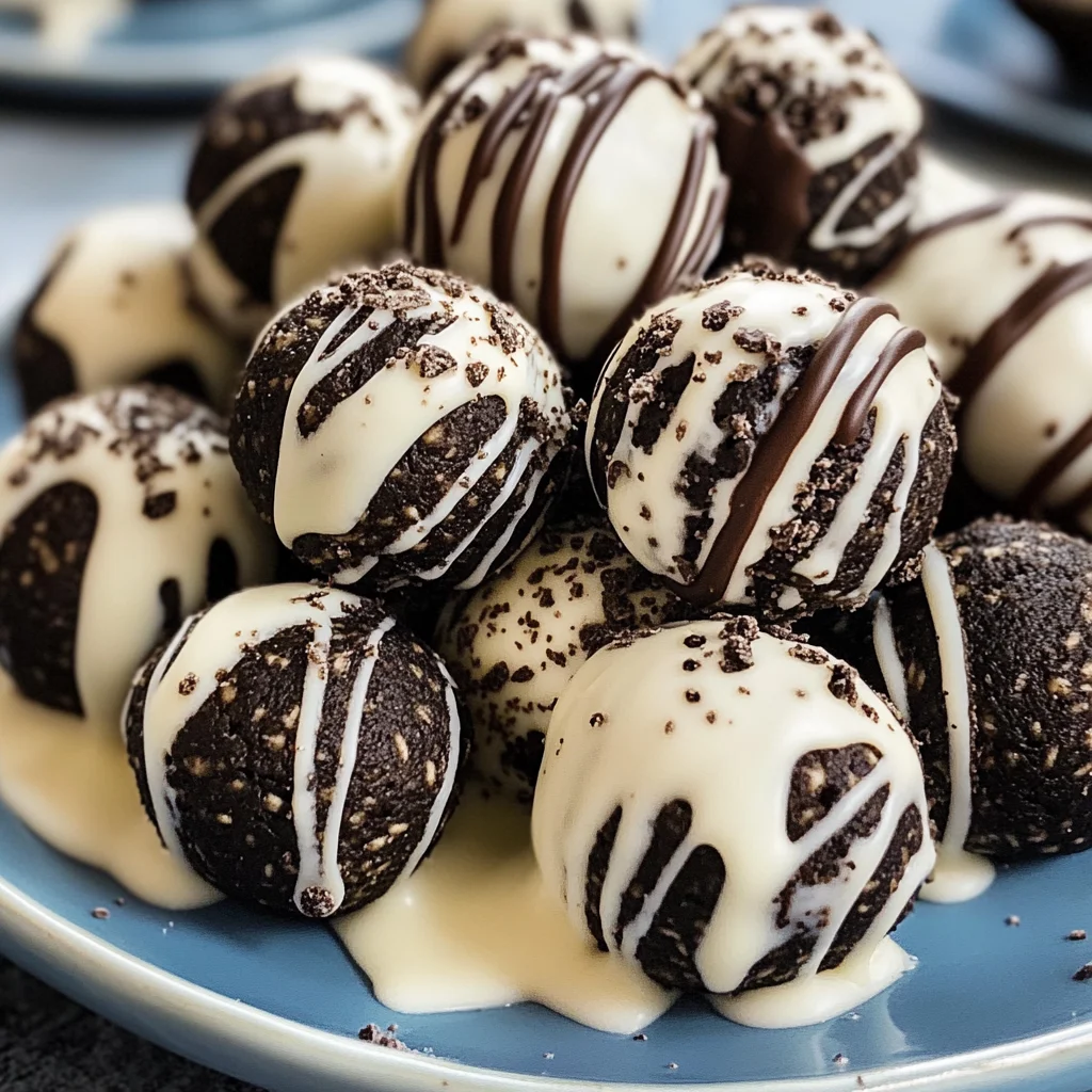 Cookies and Cream Oreo Protein Balls