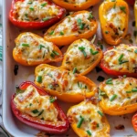 Cream Cheese Stuffed Mini Peppers