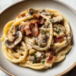 Creamy Bacon and Mushroom Pasta