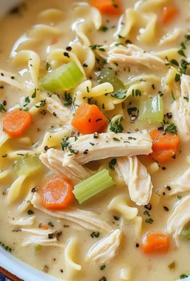 Creamy Chicken Noodle Soup Recipe