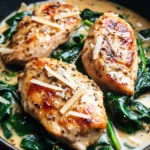 Creamy Honey Garlic Chicken with Spinach (One-Pan)