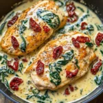 Creamy Tuscan Chicken with Spinach and Sun-Dried Tomatoes