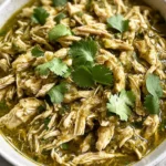 Crockpot Salsa Verde Chicken