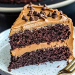 Dark Chocolate Espresso Cake with Brown Butter Frosting