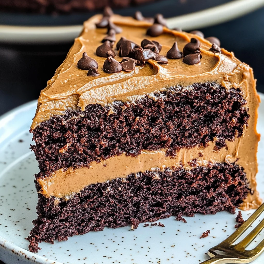 Dark Chocolate Espresso Cake with Brown Butter Frosting