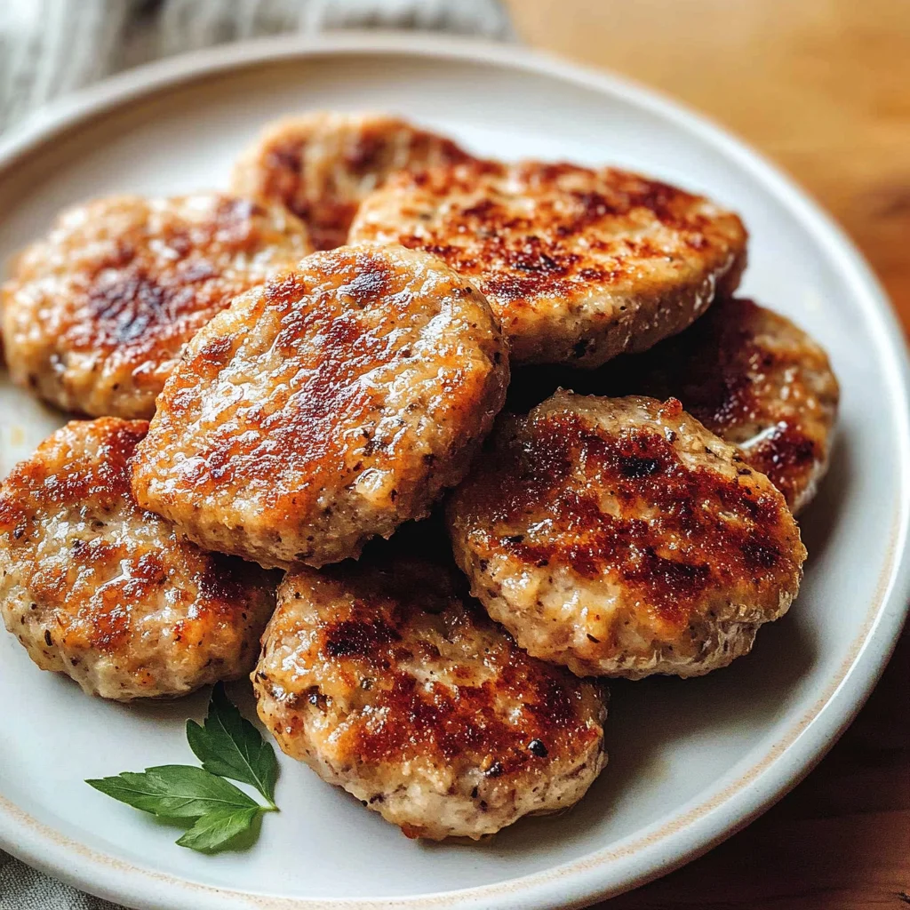 Easy (15-Minute!) Chicken Breakfast Sausage