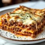 Easy Classic Beef Lasagna (No-Fail Family Dinner)