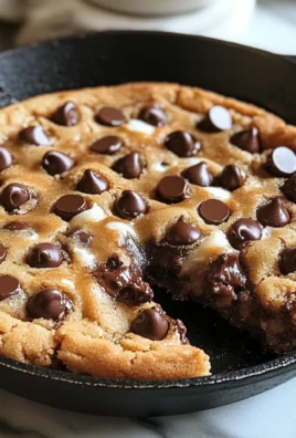 Giant Pan Chocolate Chip Cookie (Skillet-Style)