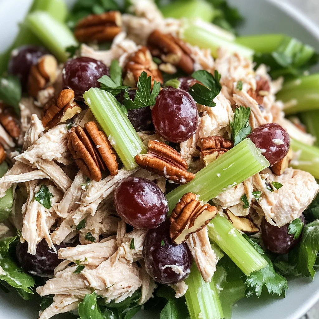 Healthy Chicken Salad with Grapes | Whole30