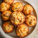 High-Protein Pancake Sausage Mini Muffins