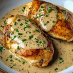 Irish Chicken in Whiskey Cream Sauce
