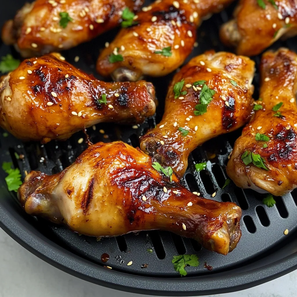 Kalbi Chicken Legs in Air Fryer