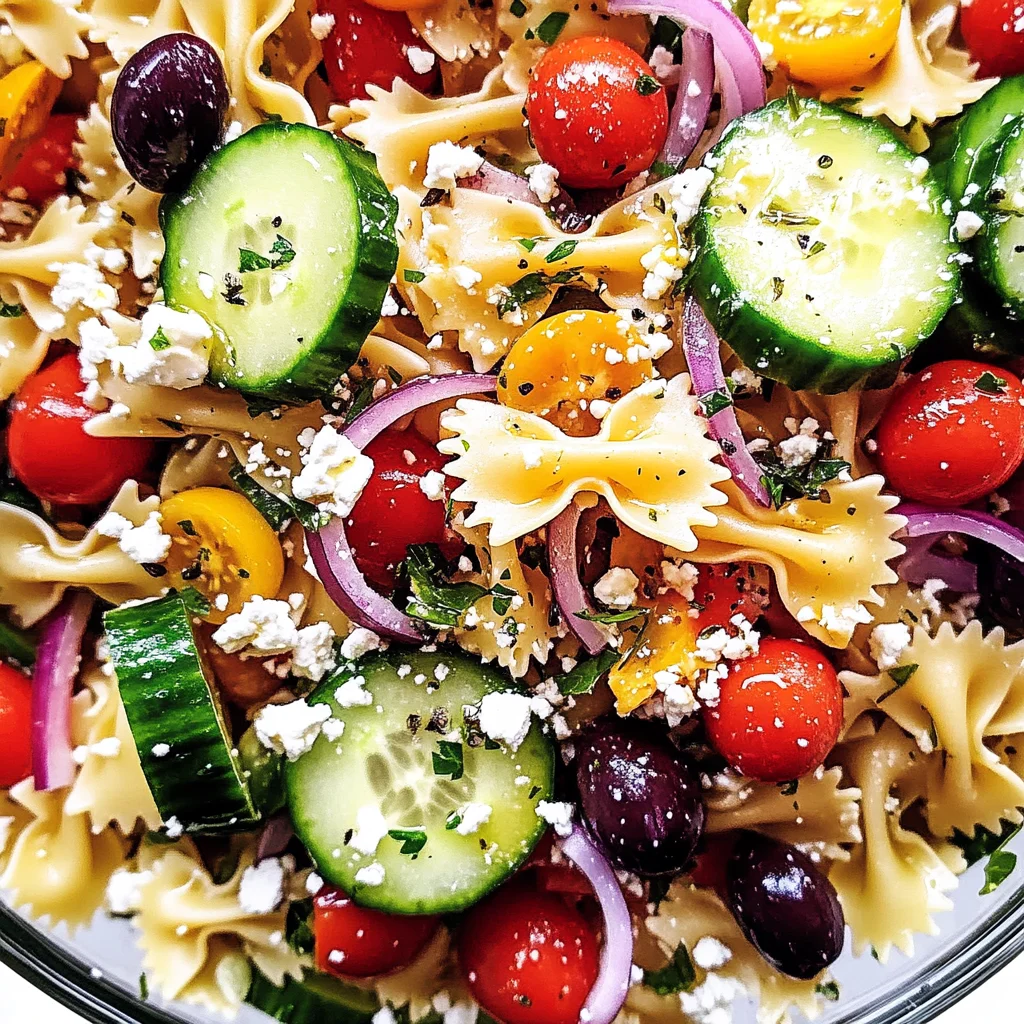 Mediterranean Pasta Salad