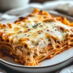 No-Boil Creamy Chicken Lasagna