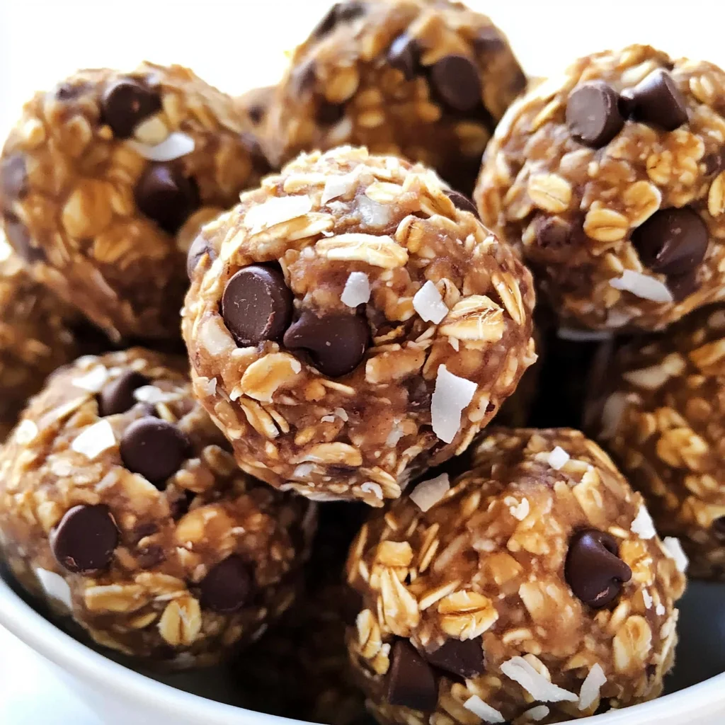 No Bake Energy Bites