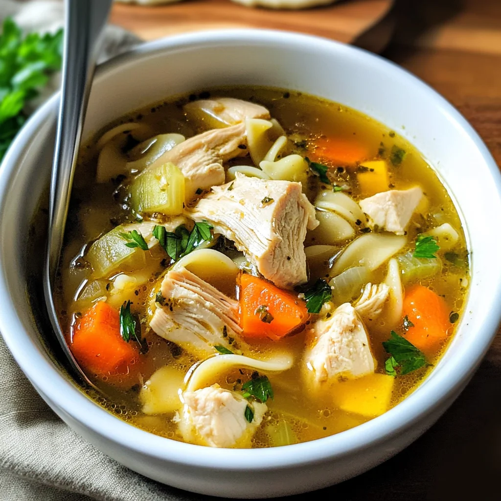 Panera Chicken Noodle Soup Copycat