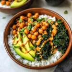 Peanut Chickpea Buddha Bowl
