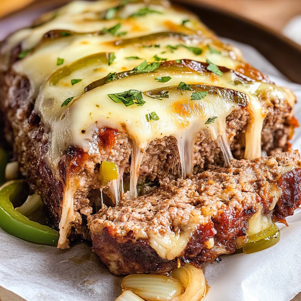 Philly Cheesesteak Meatloaf: A Cheesy, Beefy Twist on a Comfort Food Classic