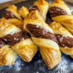 Puff Pastry Nutella Twists