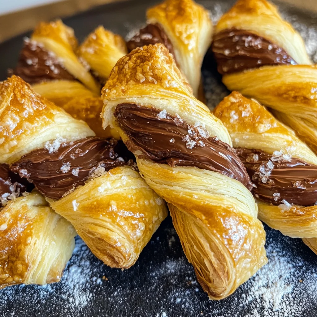 Puff Pastry Nutella Twists