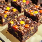 Reese’s Pieces Peanut Butter Brownies