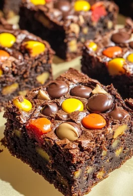 Reese’s Pieces Peanut Butter Brownies
