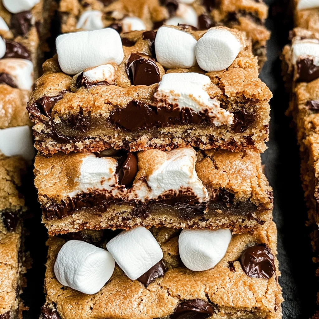 S'mores Cookie Bars