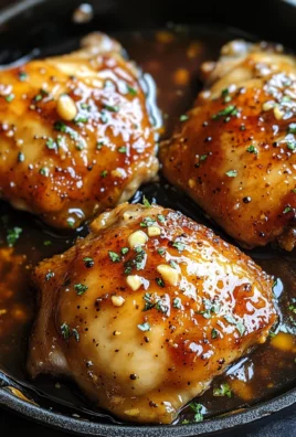Sticky Honey Mustard Chicken Skillet